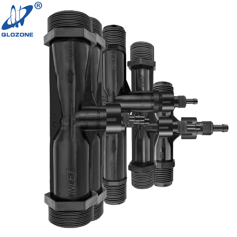 PVDF Ozone Water Venturi Injector with Large Size 2 Inch from China