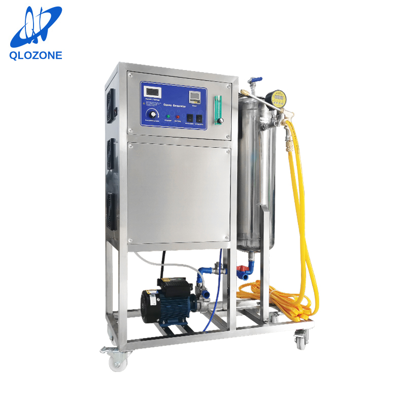 Qlozone aquatic plant disinfection ozone water machine for washing plant breeding oxygen source concentrator ozone generator